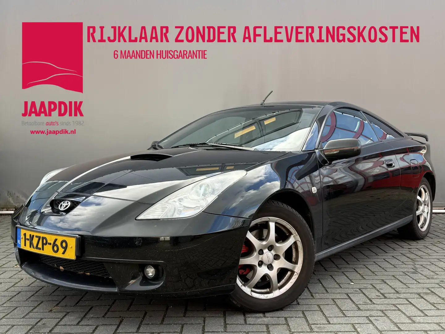 Toyota Celica BWJ 2001 1.8 VVT-i NIEUW BINNEN Noir - 1
