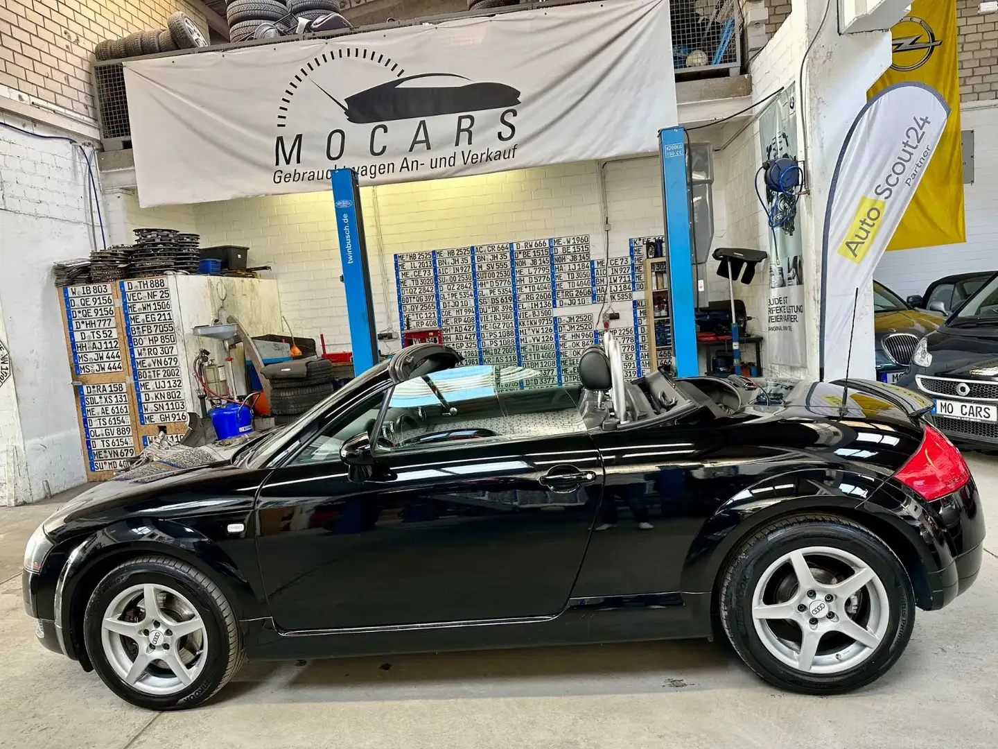 Audi TT Coupe/Roadster 1.8 T Roadster * Vollleder* Schwarz - 2