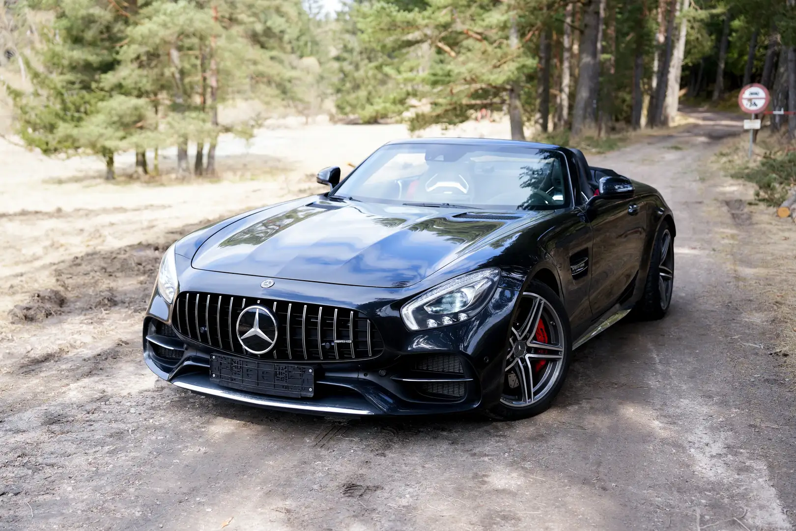 Mercedes-Benz AMG GT C   Roadster Černá - 1