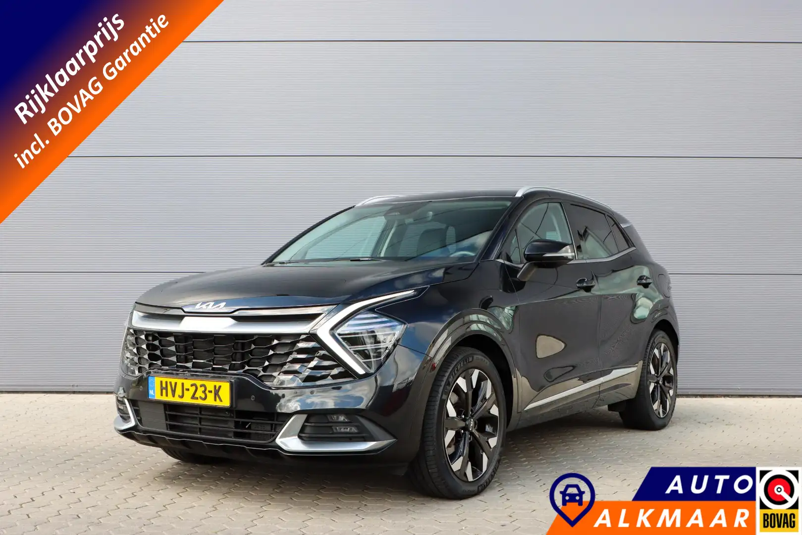 Kia Sportage 1.6 T-GDi Plug-in Hybrid AWD DynamicPlusLine | Tre Zwart - 1