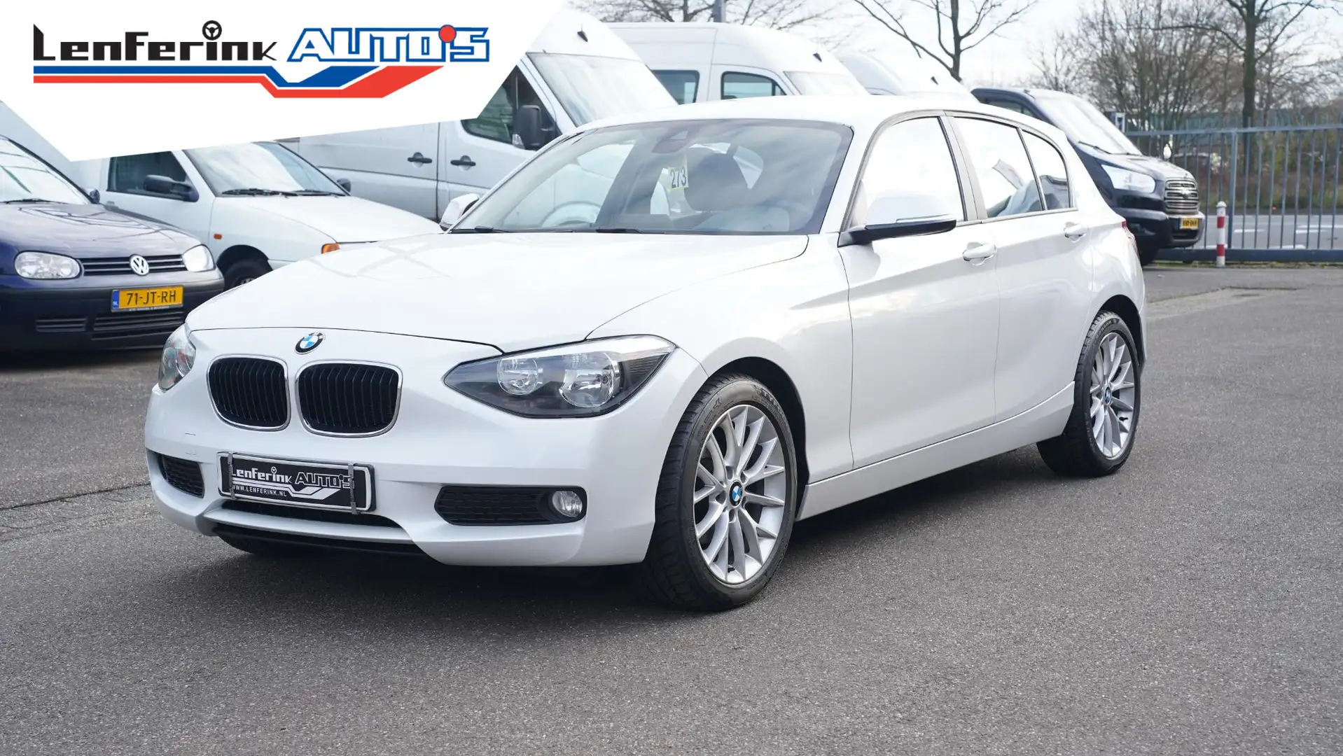 BMW 116 1-serie 116i Business Navi PDC Lichtpakket Cruisec Blanc - 1