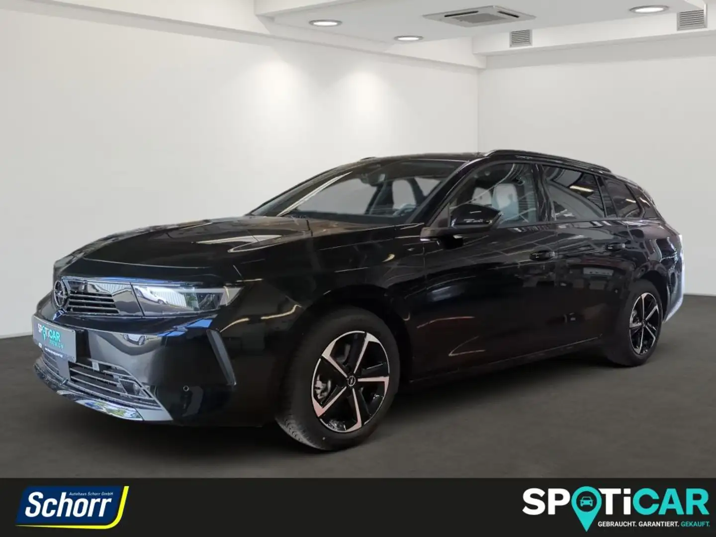 Opel Astra Sports Tourer 1.2 Turbo Automatik Edition Schwarz - 1