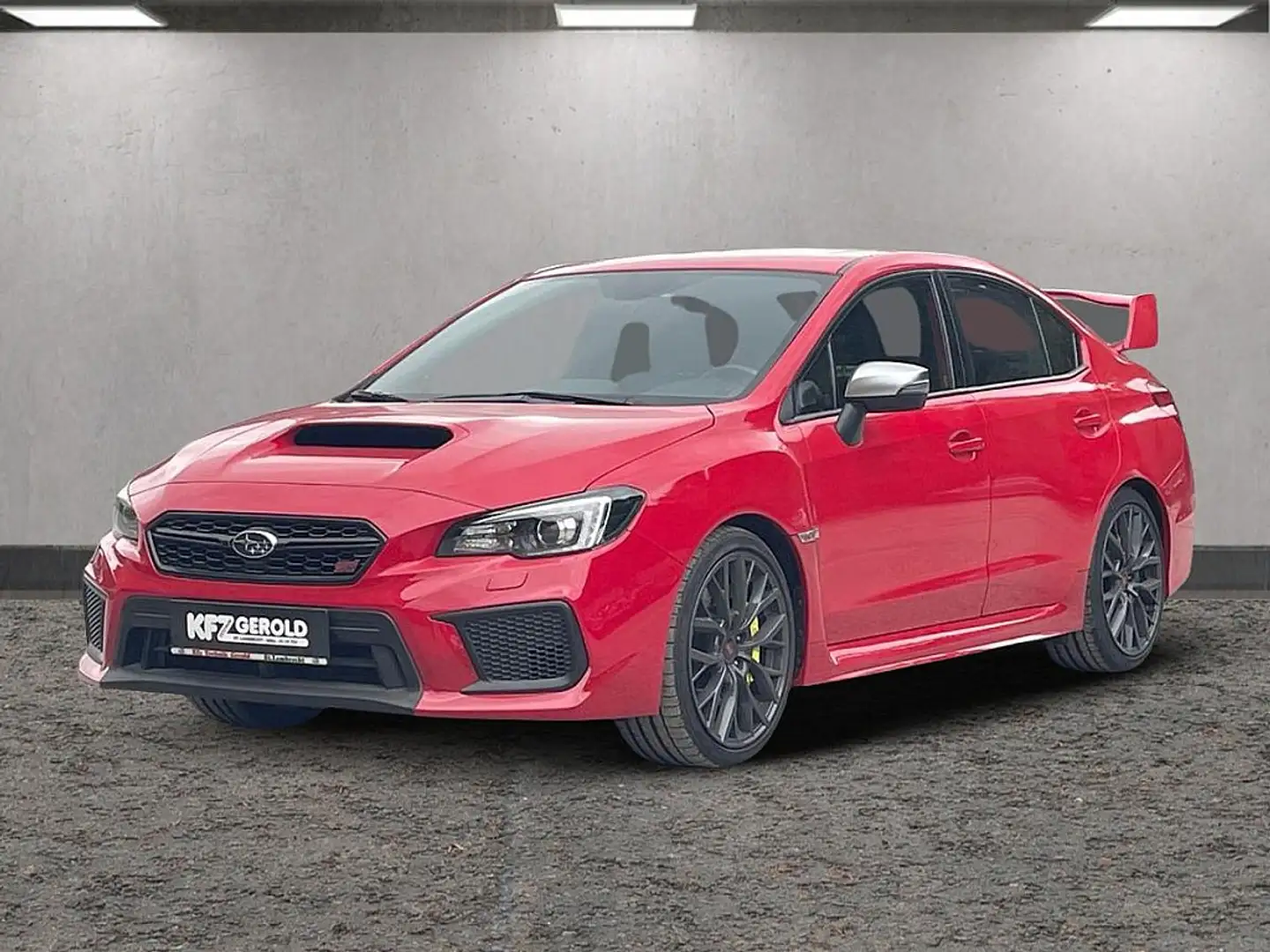 Subaru WRX STI 2,5 4WD Rood - 1
