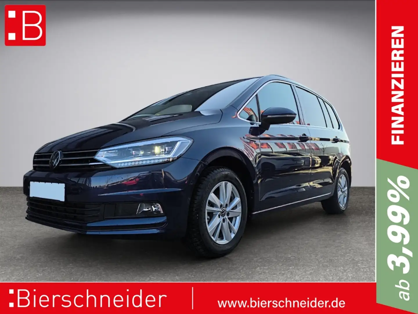 Volkswagen Touran 2.0 TDI DSG Comfortline 7-S AHK P-DACH KAMERA 17 A Bleu - 1