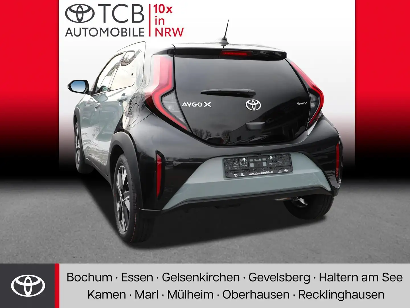 Toyota Aygo X 1,5 HYBRID Teamplayer SHZ PDC RFK Verde - 2