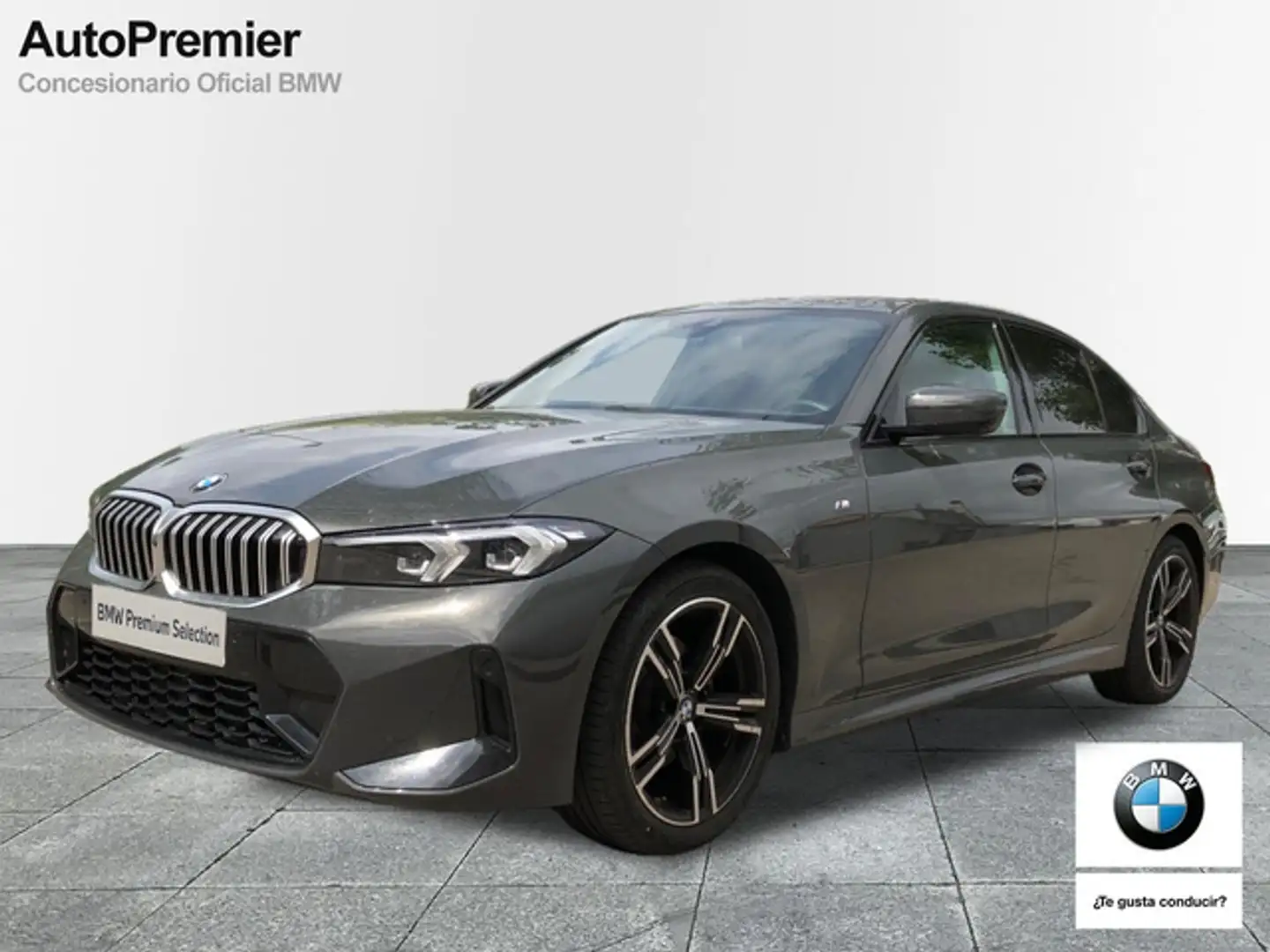 BMW 320 320dA Gris - 1