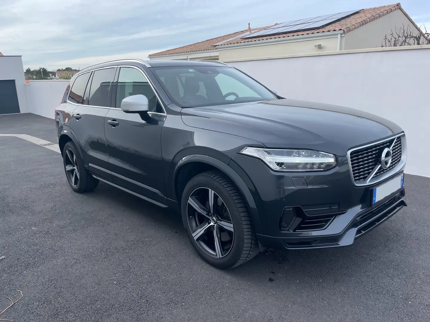 Volvo XC90 T8 R-DESIGN Gris - 1