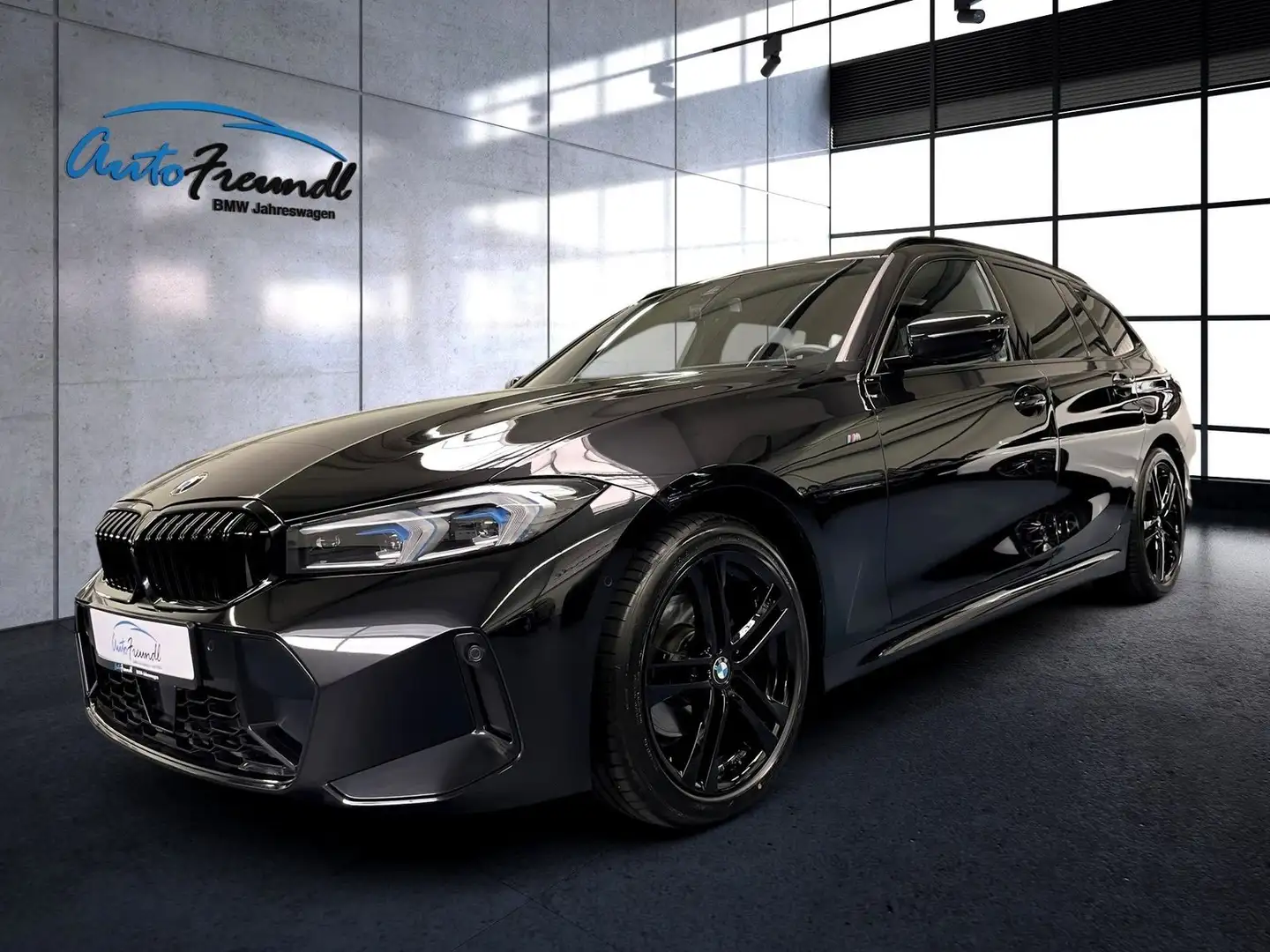 BMW 320 d xDrive LCI II M Sport *HuD*ACC*360*Ad.FW* Noir - 1