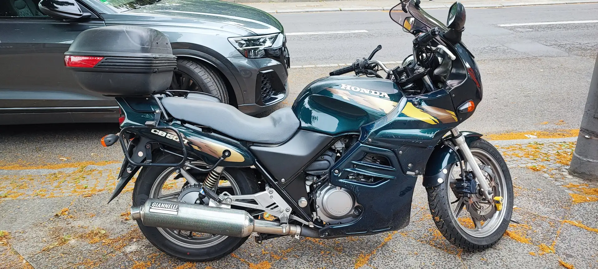 Honda CB 500 PC 32 Vollausstattung mit vielen Ersatzteilen Vert - 2