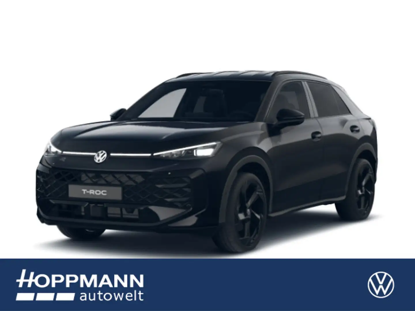 Volkswagen T-Roc R-Line 1.5 l eTSI OPF 110 kW (150 PS) 7-Ga Nero - 1