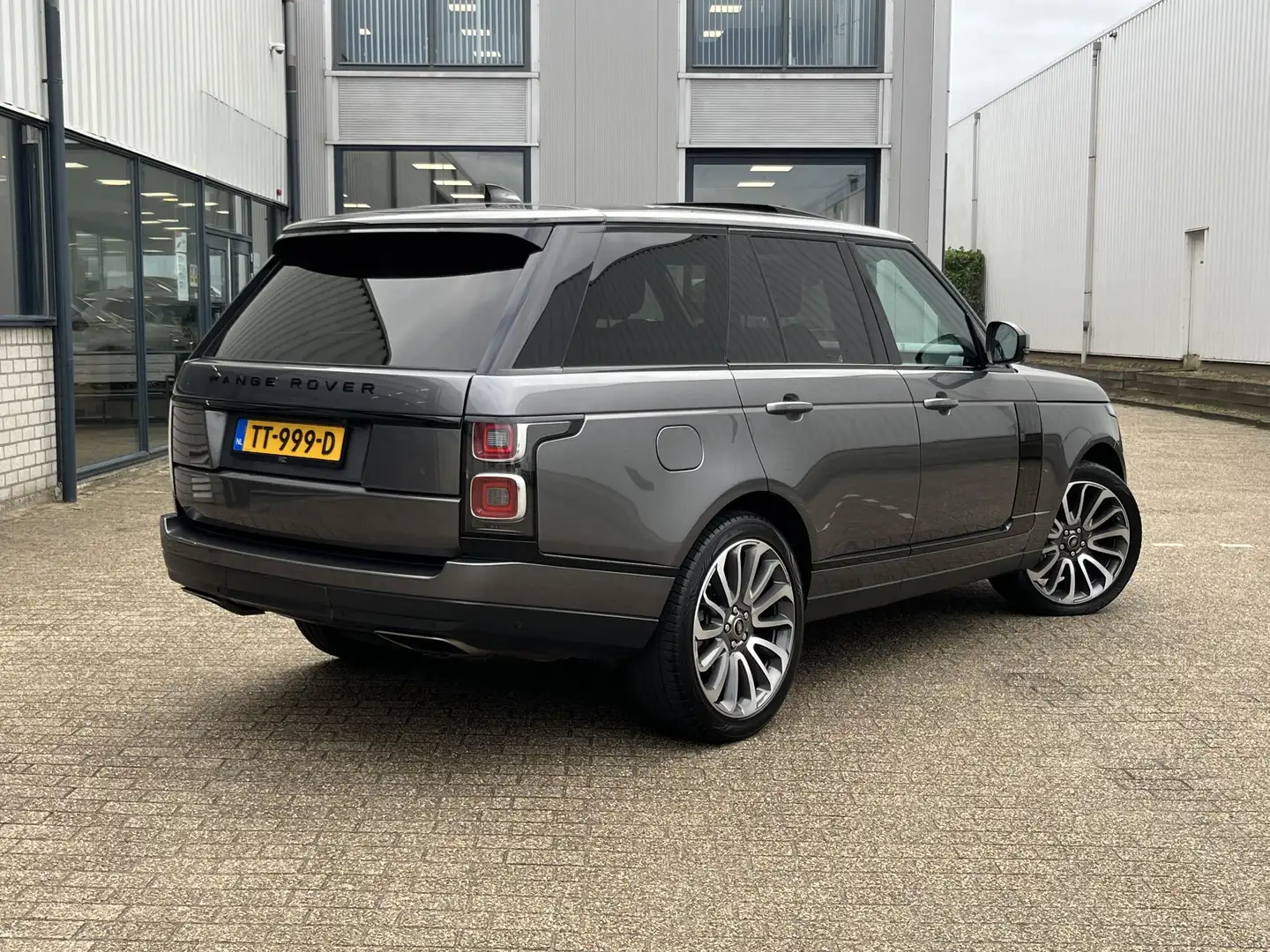 Land Rover Range Rover 4.4 SDV8 Vogue Panaramadak / Historie / Luchtverin Grijs - 2