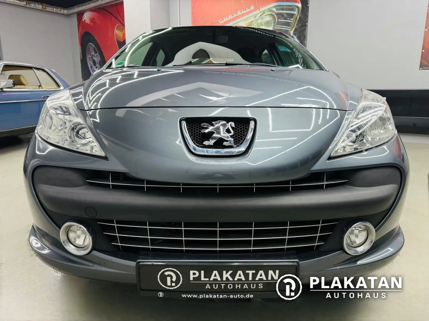 Peugeot 207 Sport Automatik 2 Hand Neu TÜV Grijs - 2