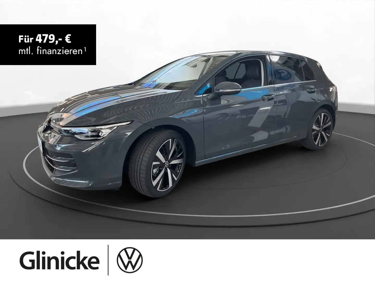 Volkswagen Golf Style TDI 150 PS | AHZV | HUD | Navi uvm. Grau - 1