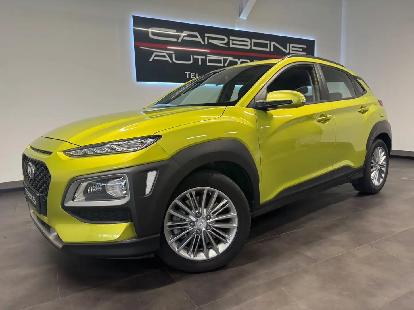 Hyundai KONA 1.6 T Automatik**Tolle-Ausstattung** Jaune - 1