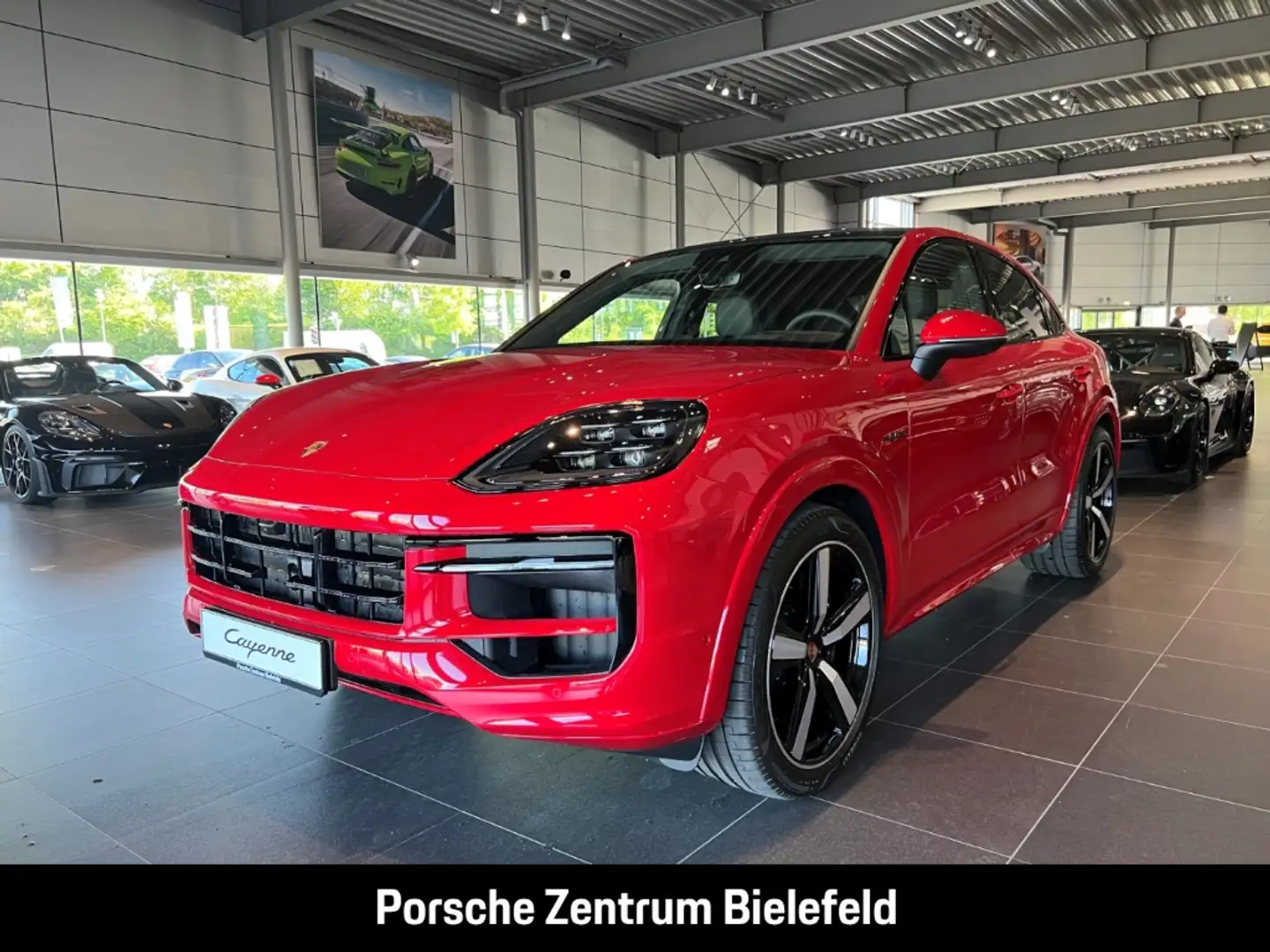 Porsche Cayenne E-Hybrid Coupe Surround-View LED-Matrix Rot - 1