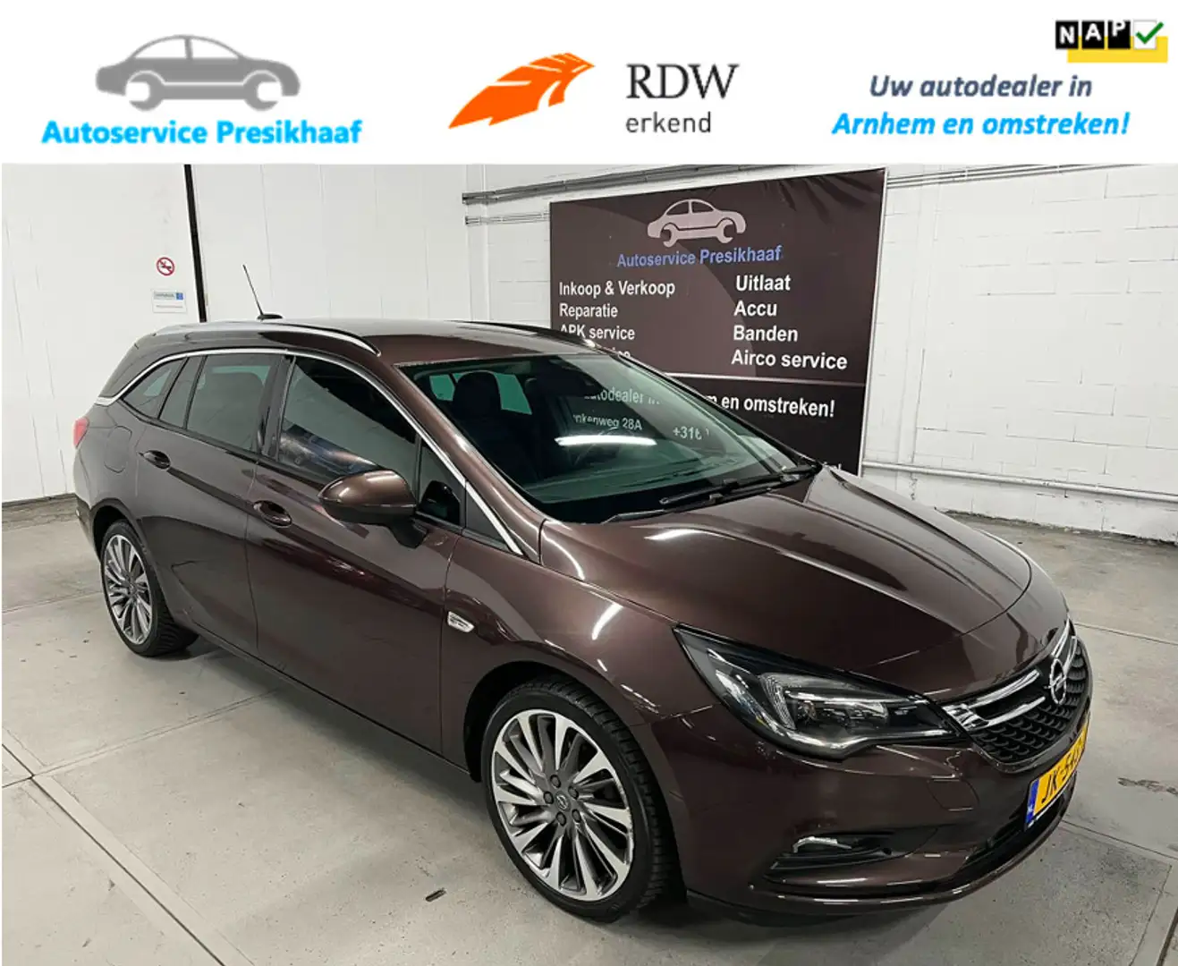 Opel Astra Sports Tourer 1.4 Innovation HALF-LEDER / CARPLAY Braun - 1