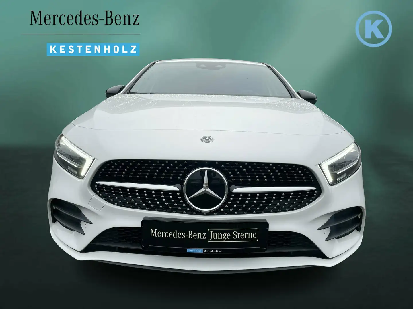 Mercedes-Benz A 220 A 220 d Limo AMG+NIGHT+AHK+DISTRO+360°+BURM+KEYL Weiß - 2