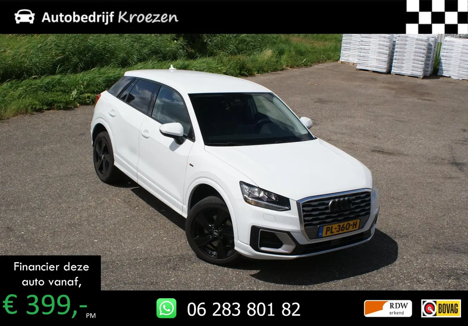Audi Q2 1.4 TFSI CoD Sport | Cruise control | B&O Audio | Blanc - 1