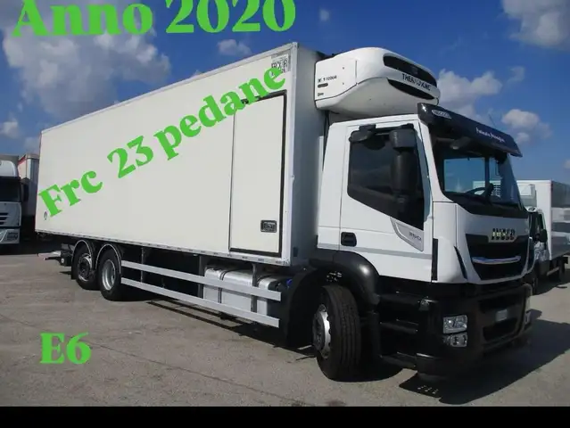 Iveco STRALIS 360 E6 CELLA FRIGO 9.60M+PEDANA FRC 03/26