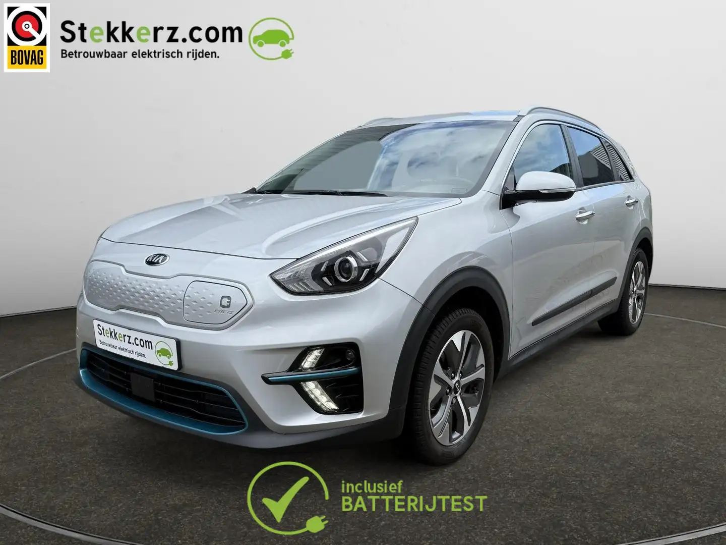 Kia e-Niro DynamicLine 64 kWh SOH 100%, Zeer lage km stand! Срібний - 1