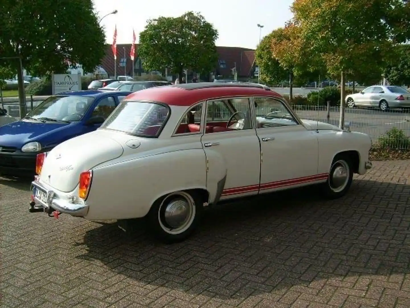 Wartburg 311 Faltdach-Limousine Biały - 2