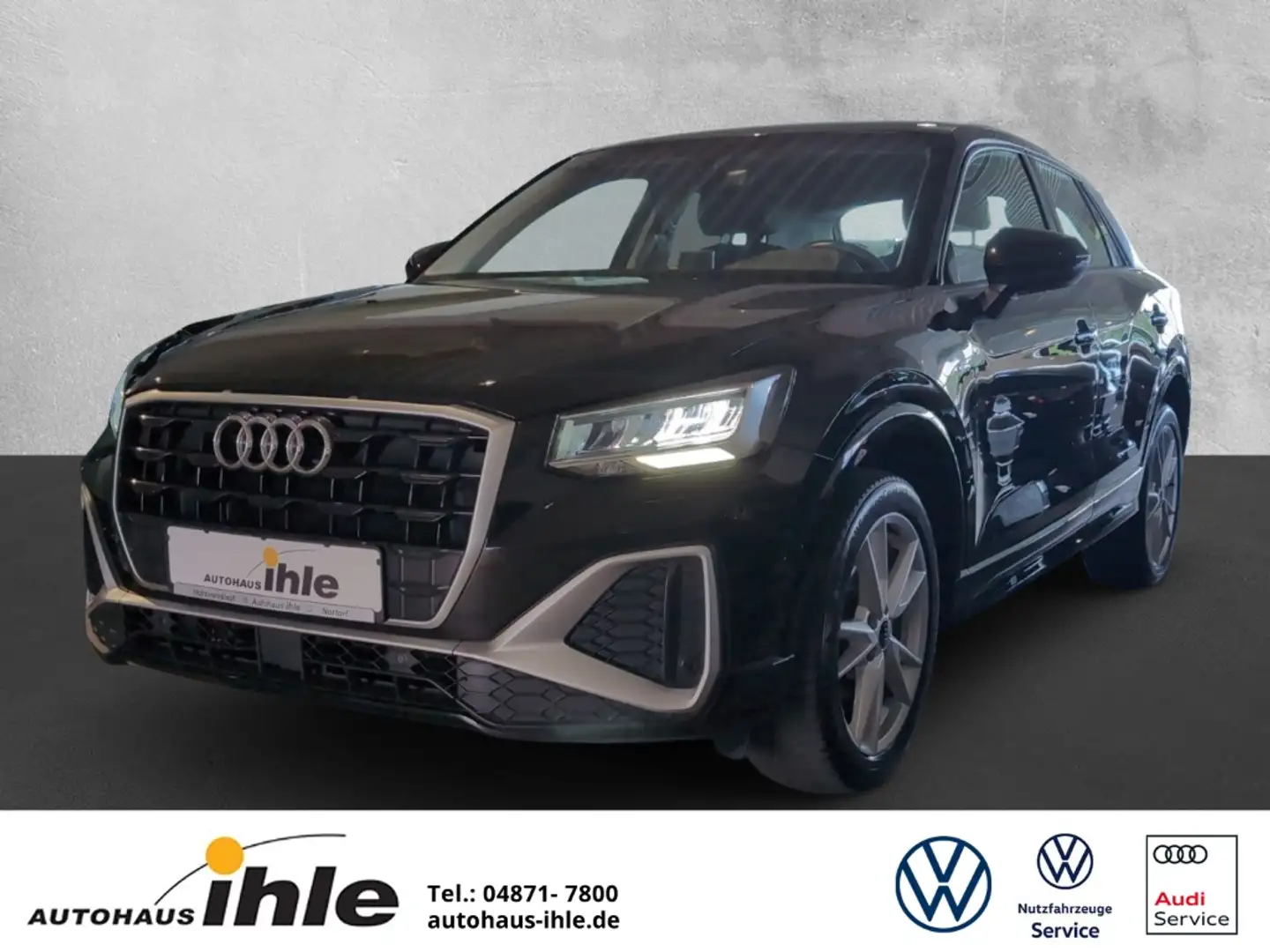 Audi Q2 35 1,5 TFSI S tronic S line AHK+DRIVESELECT Schwarz - 1