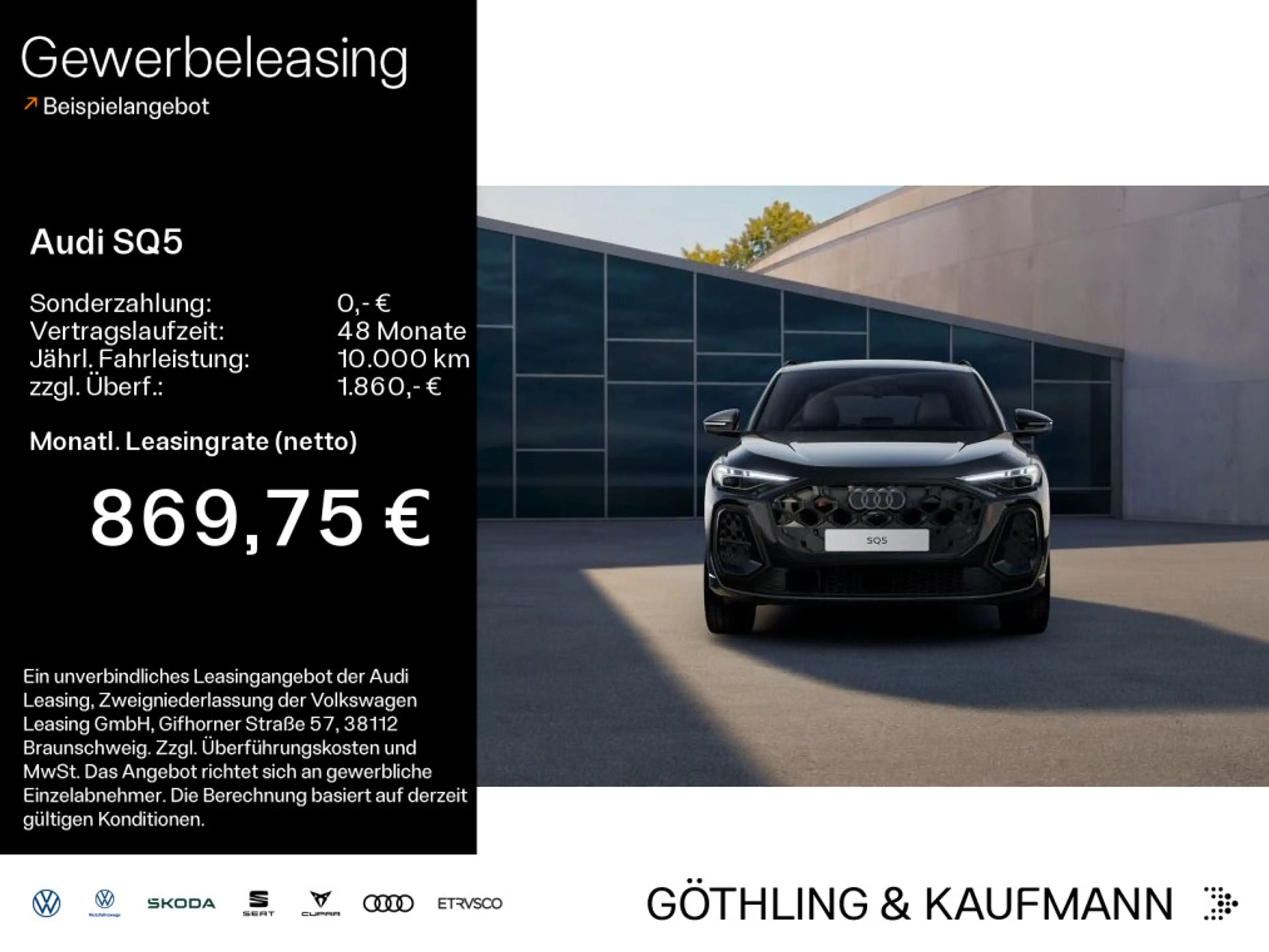 Audi SQ5 SUV TFSI 270 kW S tronic*Massagesitze*TEchPR — photo 2