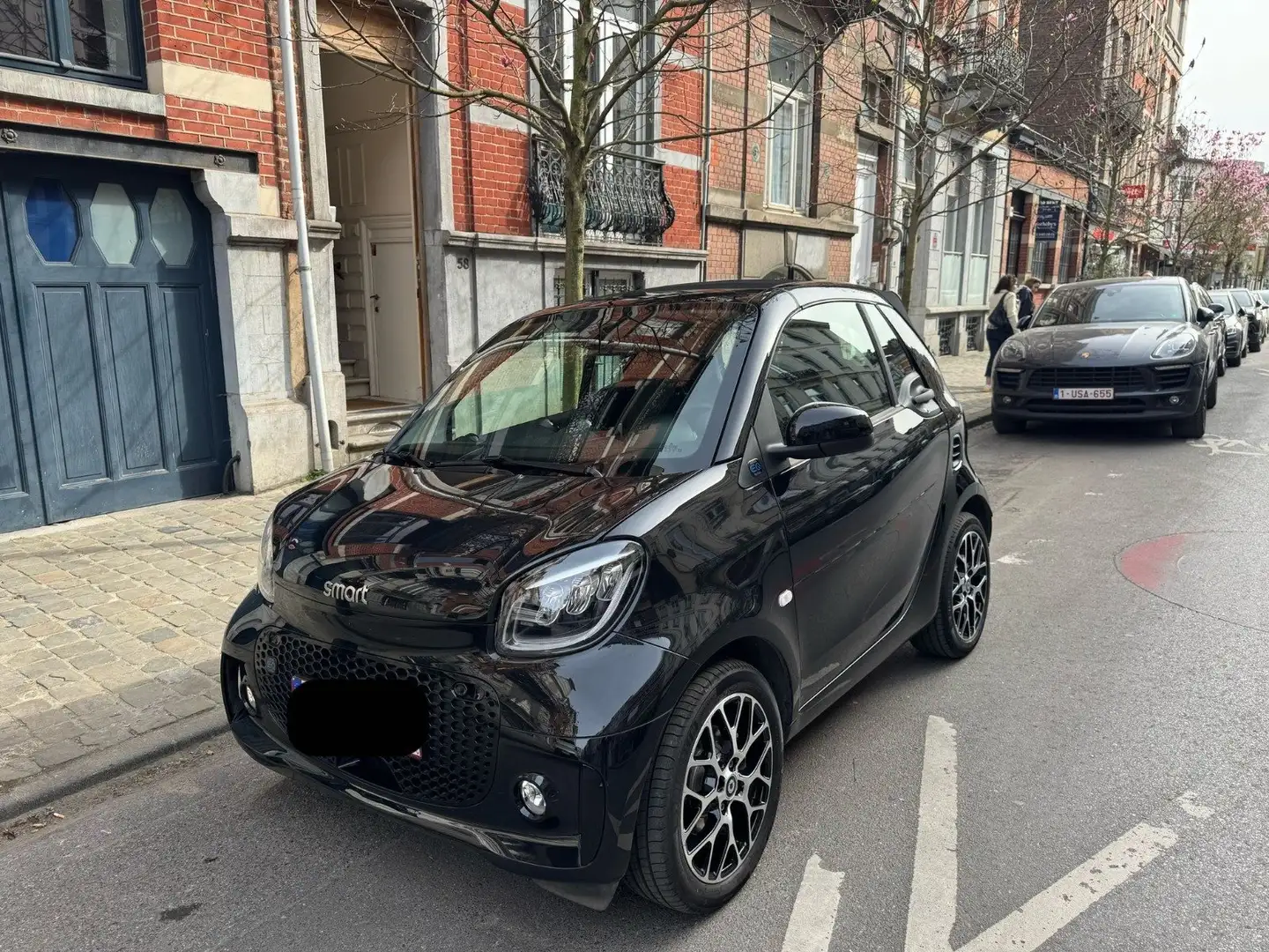 smart forTwo SMART FORTWO ELECTRIC DRIVE (Cabrio) Zwart - 1