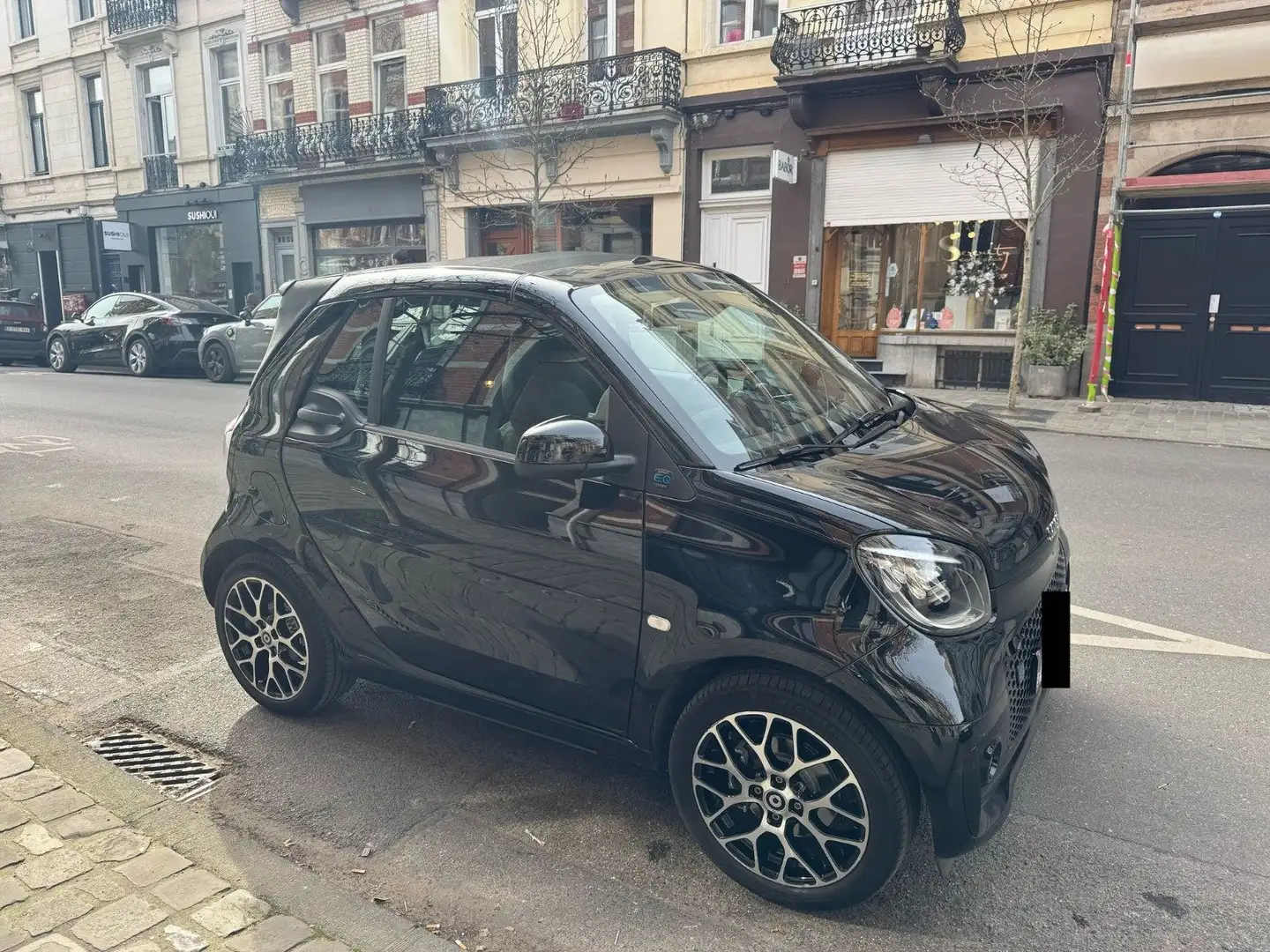 smart forTwo SMART FORTWO ELECTRIC DRIVE (Cabrio) Zwart - 2