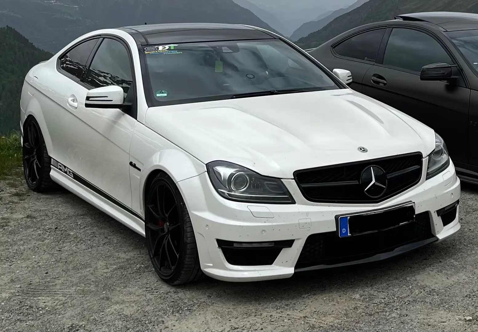 Mercedes-Benz C 63 AMG C 63 AMG 487PS PP deutsches Fzg Weiß - 1