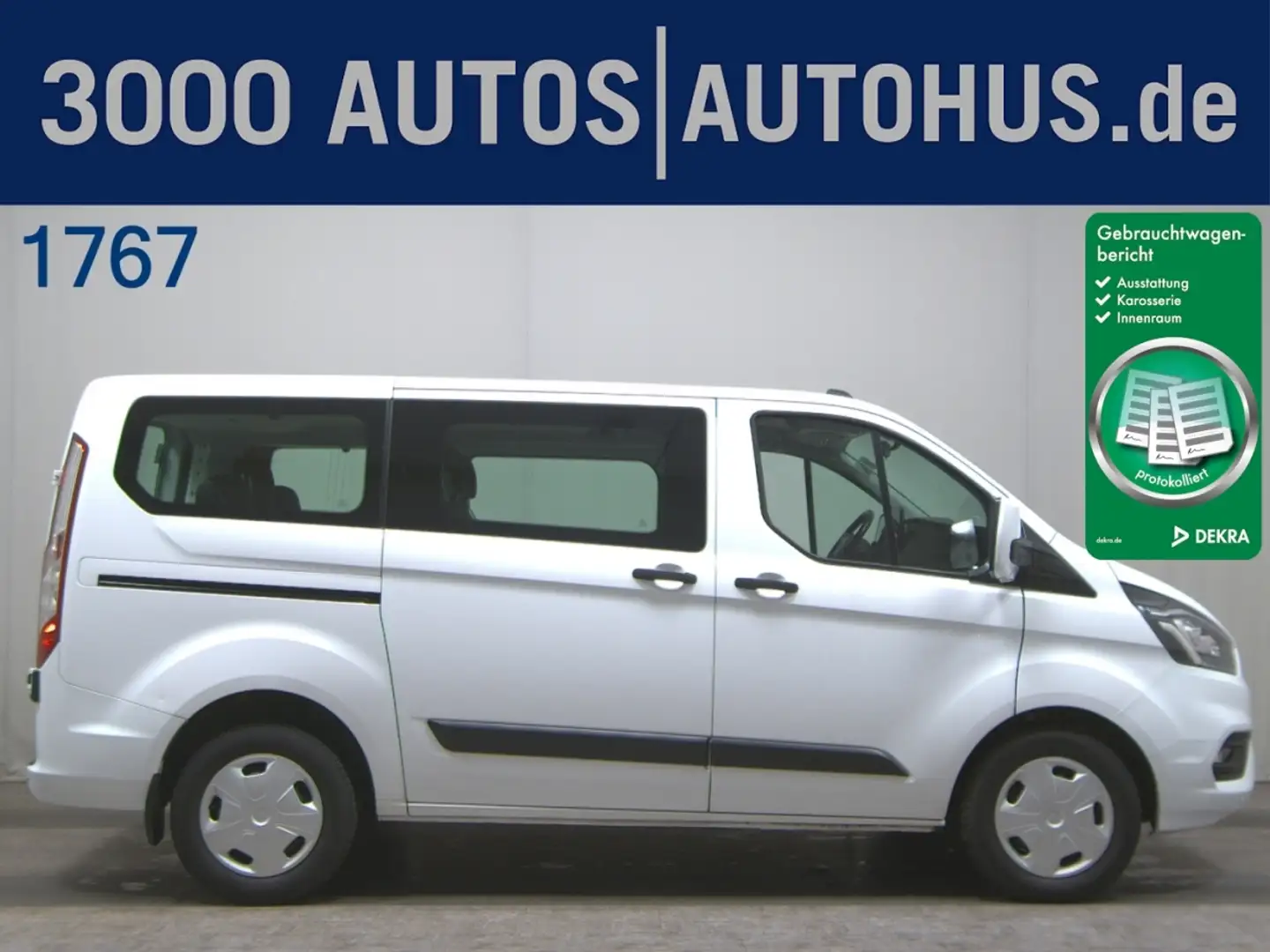 Ford Tourneo Custom Transit  Kombi 2.0 TDCi 340 L1  Trend Weiß - 1