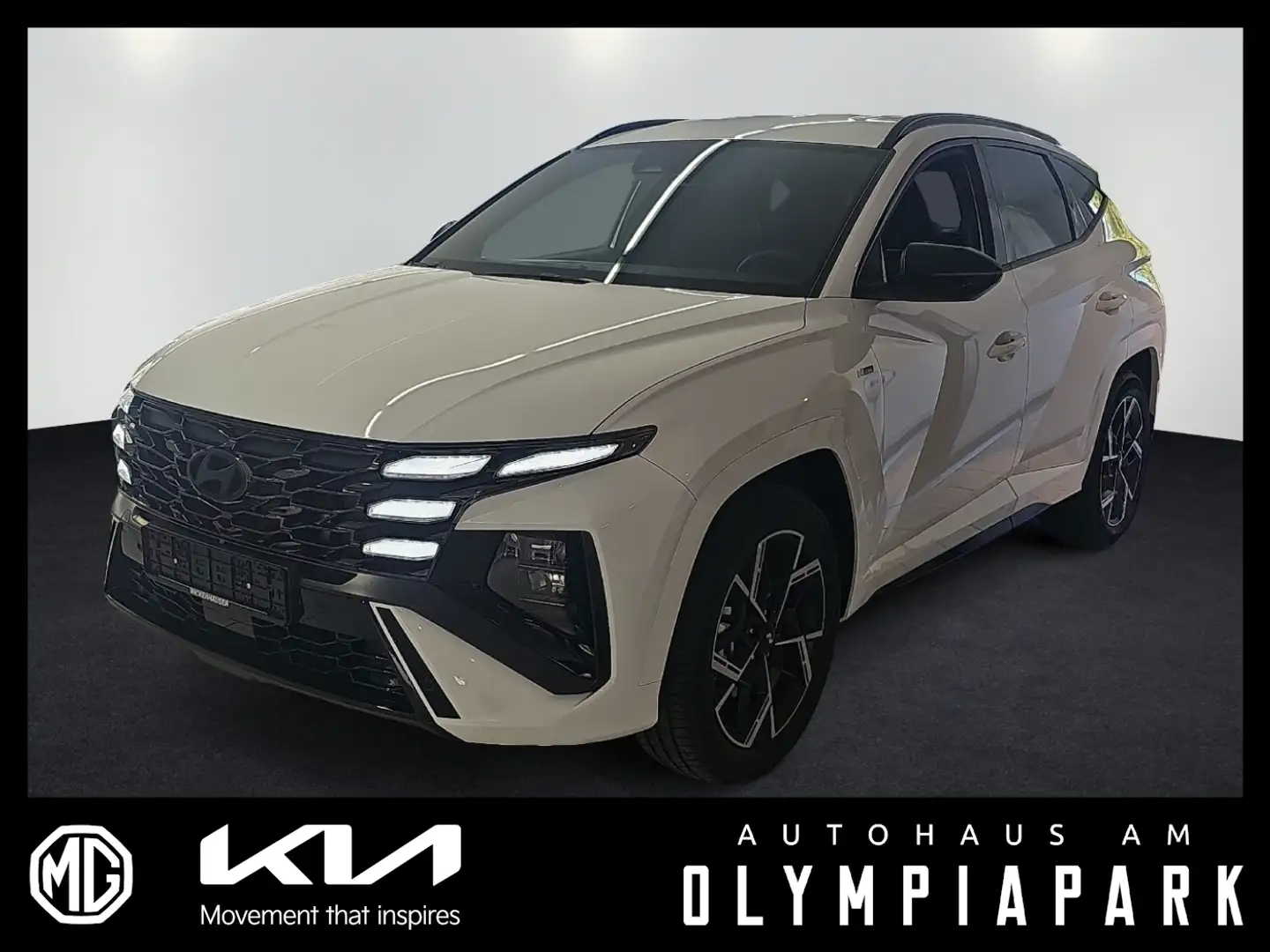 Hyundai TUCSON N-Line LED*NAVI*3-ZONENKLIMA*ALCANTARA Blanc - 1