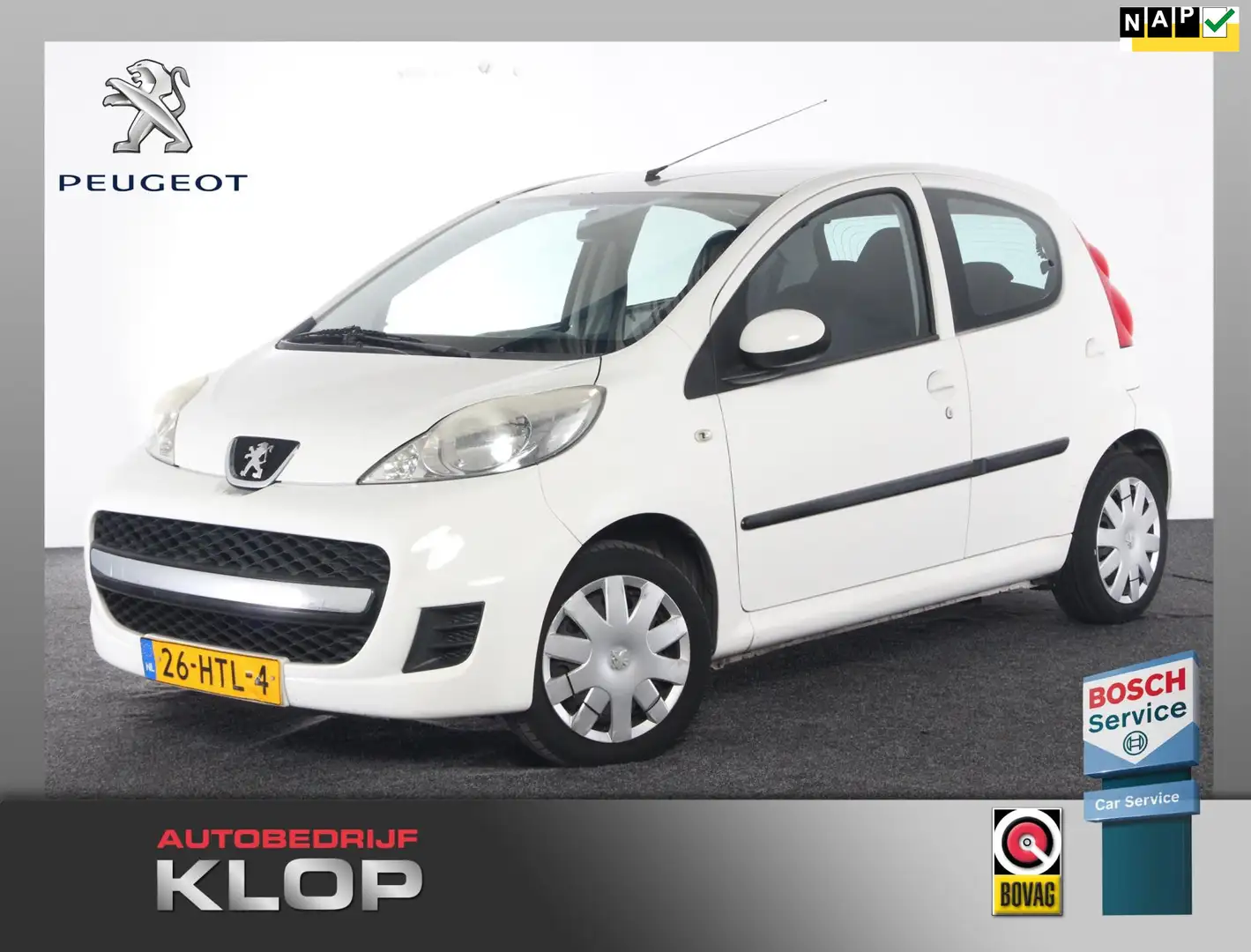 Peugeot 107 1.0-12V Sublime Wit - 1
