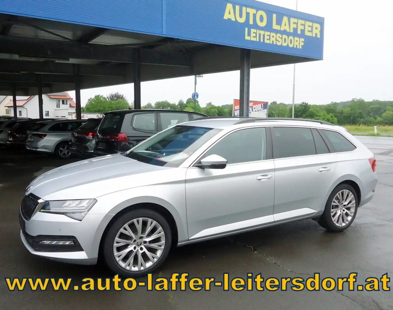 Skoda Superb Combi Ambition TDI**LED**NAVI**1.Bes Silber - 1
