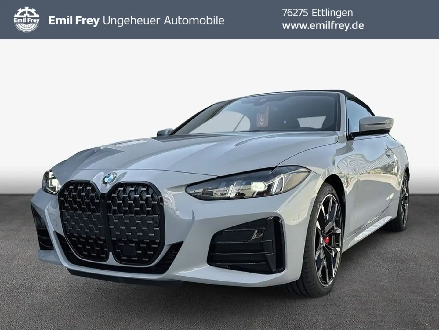 BMW 420 i Cabrio M Sportpaket HK HiFi DAB LED RFK Grau - 1