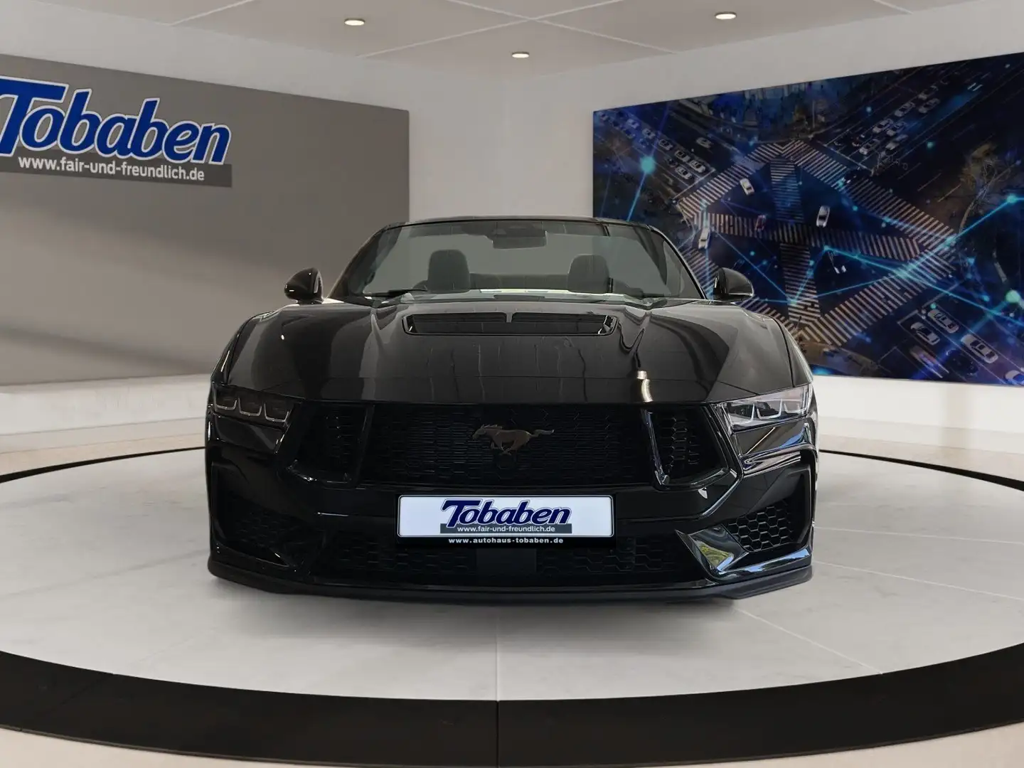 Ford Mustang GT Cabriolet Negro - 2