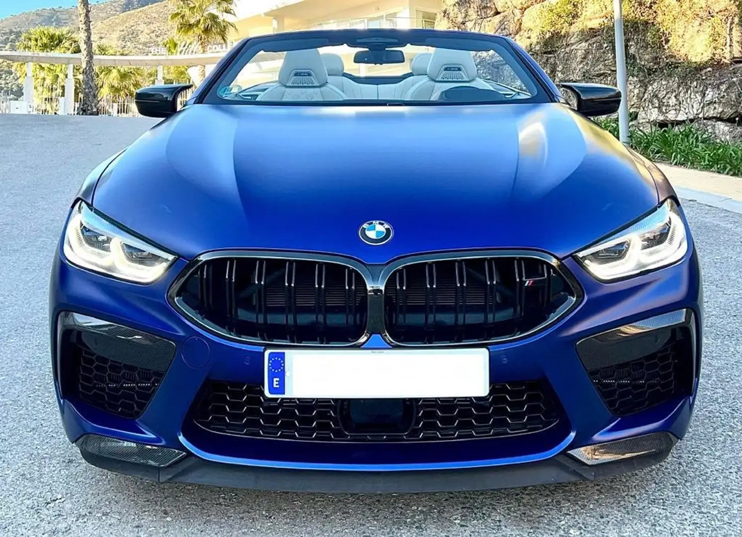 BMW M8 Cabrio Competition Синій - 2
