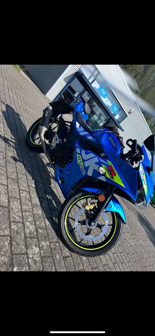 Suzuki GSX-R 125 Pot ligne sport Blau - 1