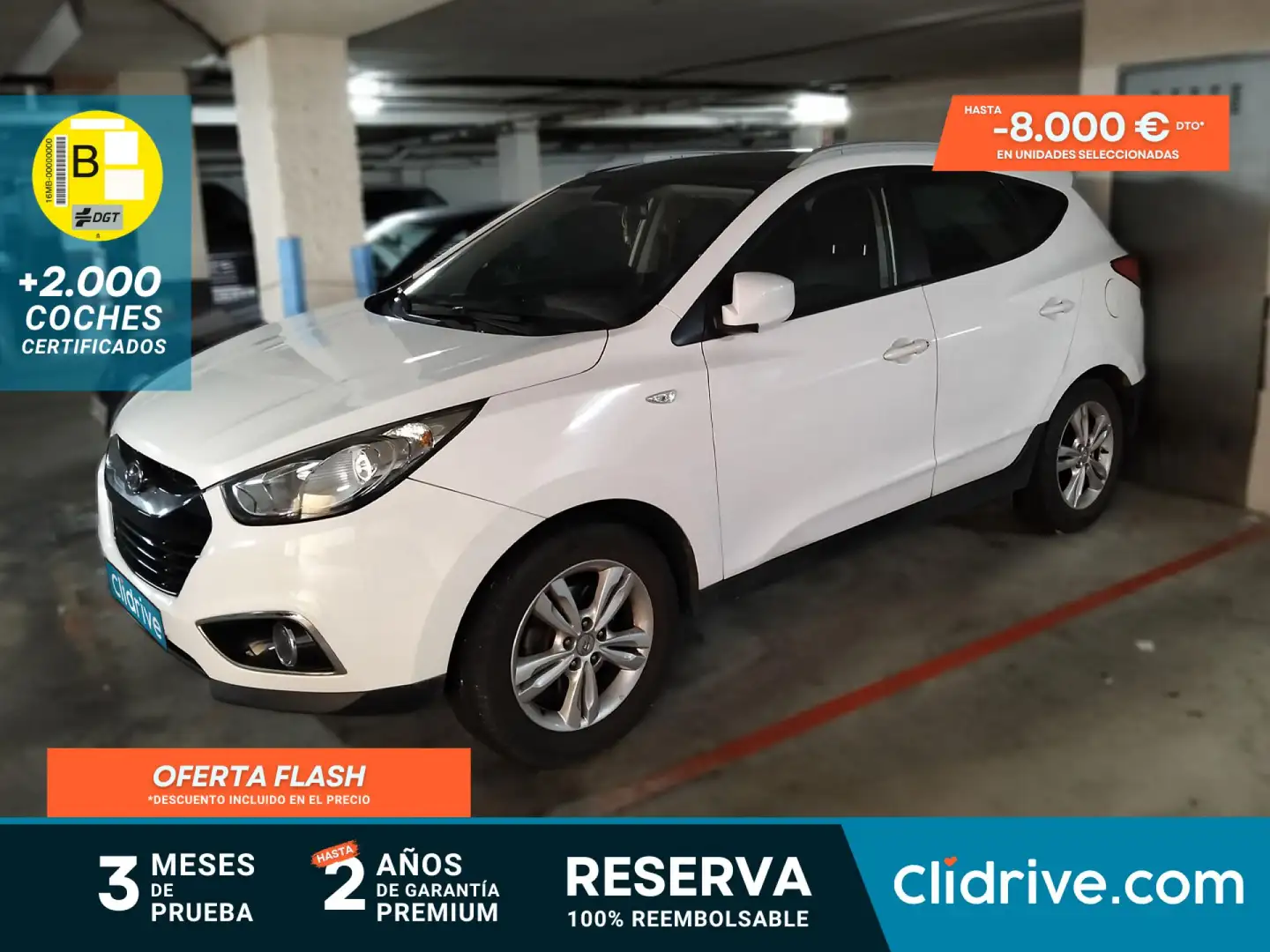 Hyundai iX35 1.7CRDI Comfort Sky 4x2 Blanco - 1