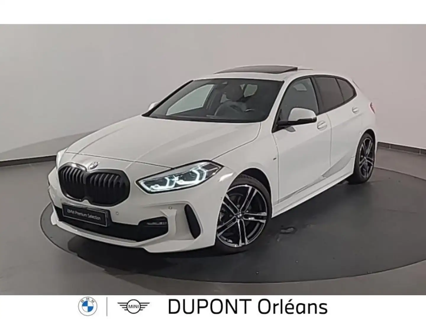 BMW 118 118iA 136ch M Sport DKG7 Blanc - 1
