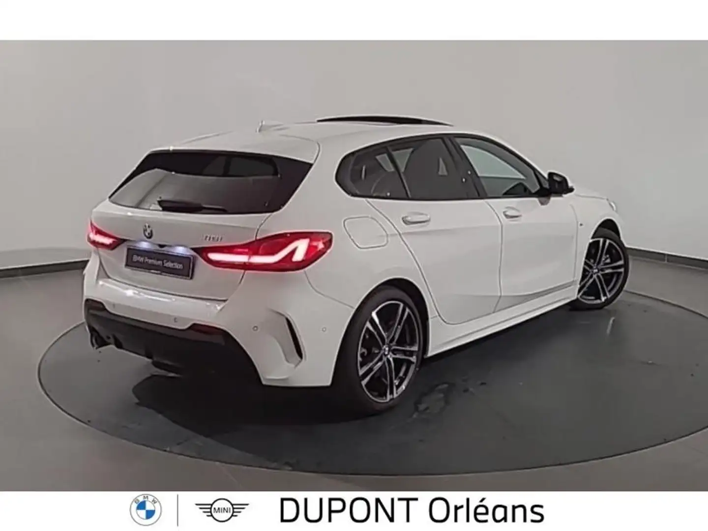 BMW 118 118iA 136ch M Sport DKG7 Blanc - 2