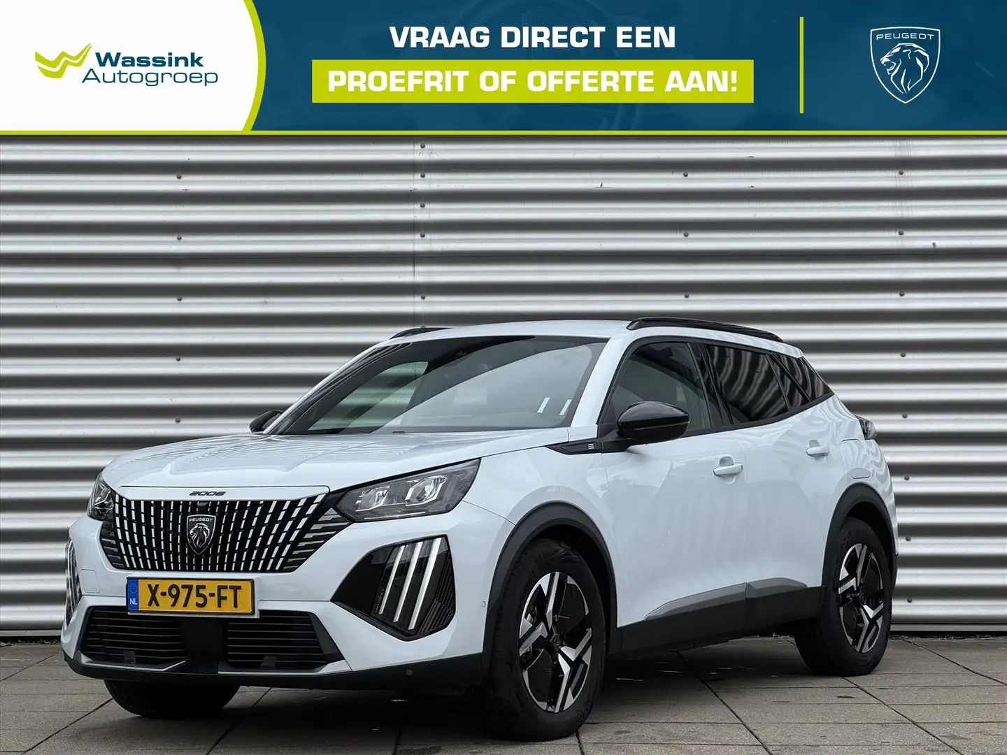 Peugeot e-2008 EV 50kWh 136pk Allure | Camera | Navigatie | Clima Wit - 1