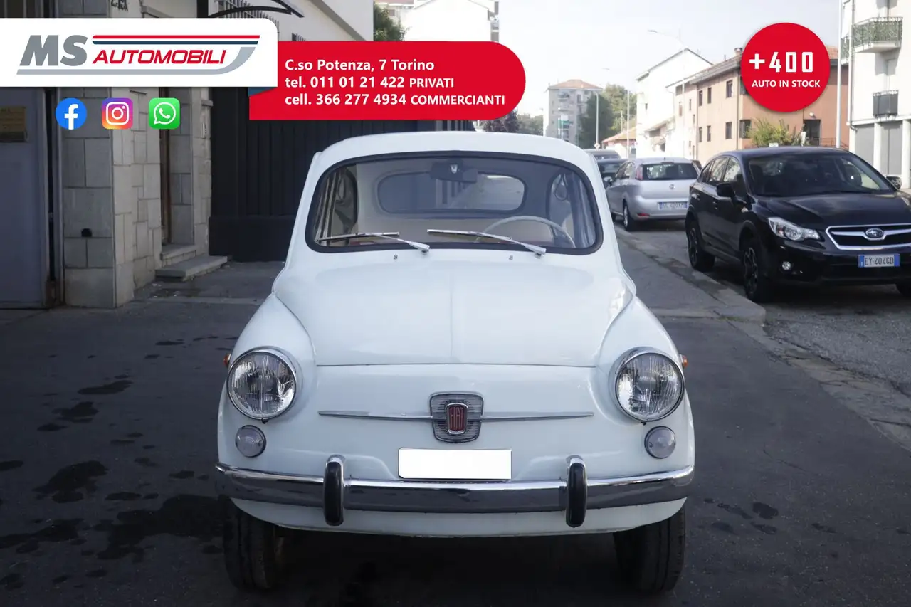 FIAT 600 (epoca) 0.7 10CV BENZINA COMPLETAMENTE RESTAURATA, foto 9