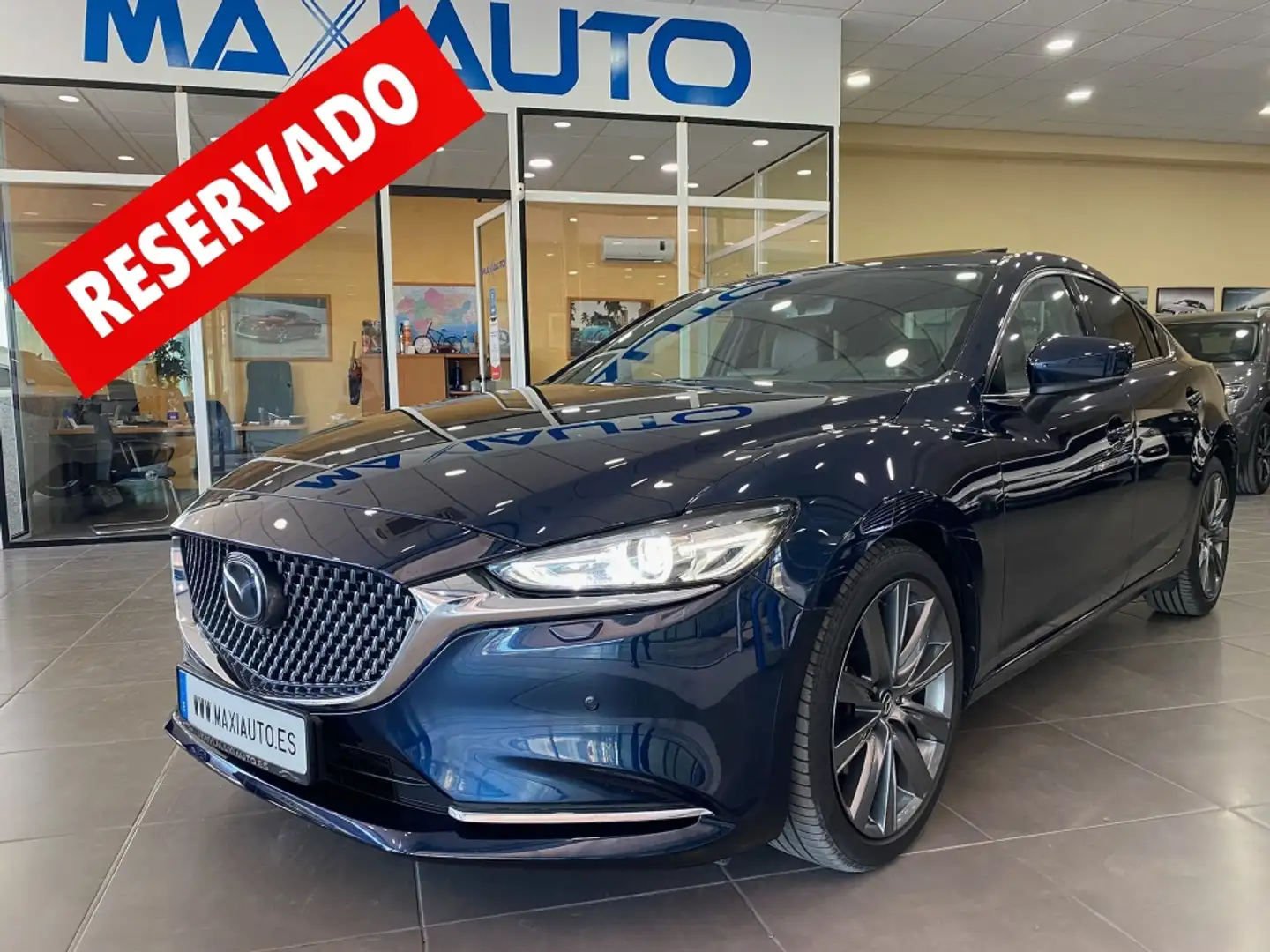 Mazda 6 2.2 Skyactiv-D Zenith White Sky Aut. 135kW Azul - 1