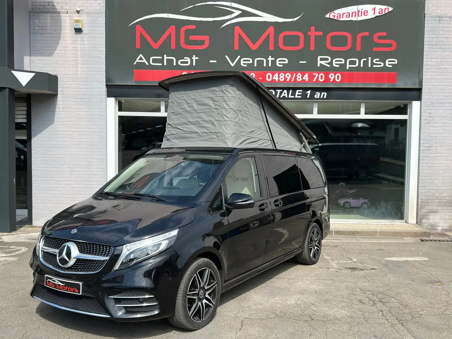 Mercedes-Benz Marco Polo 300d 4MATIC PACK AMG 6 PLACES TVAC BTW IN Schwarz - 2