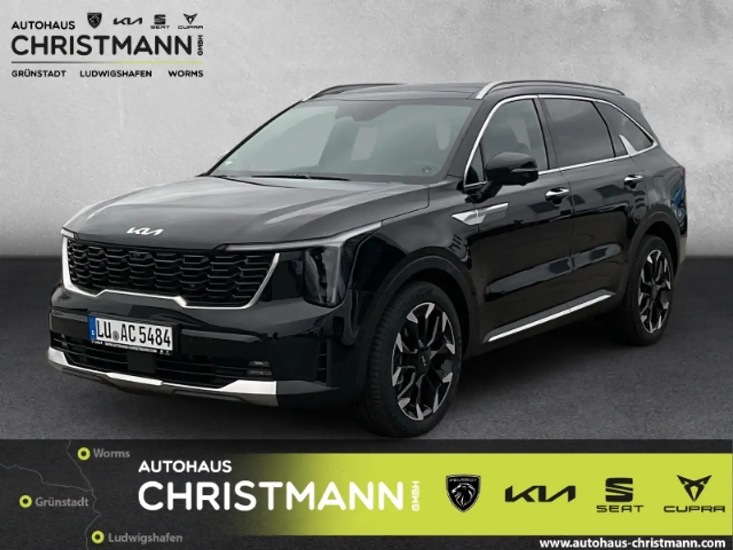 Kia Sorento PE PLATINUM 4WD 2.2 CRDi *ANHÄNGERKUPPLUNG*7-SITZE Schwarz - 1
