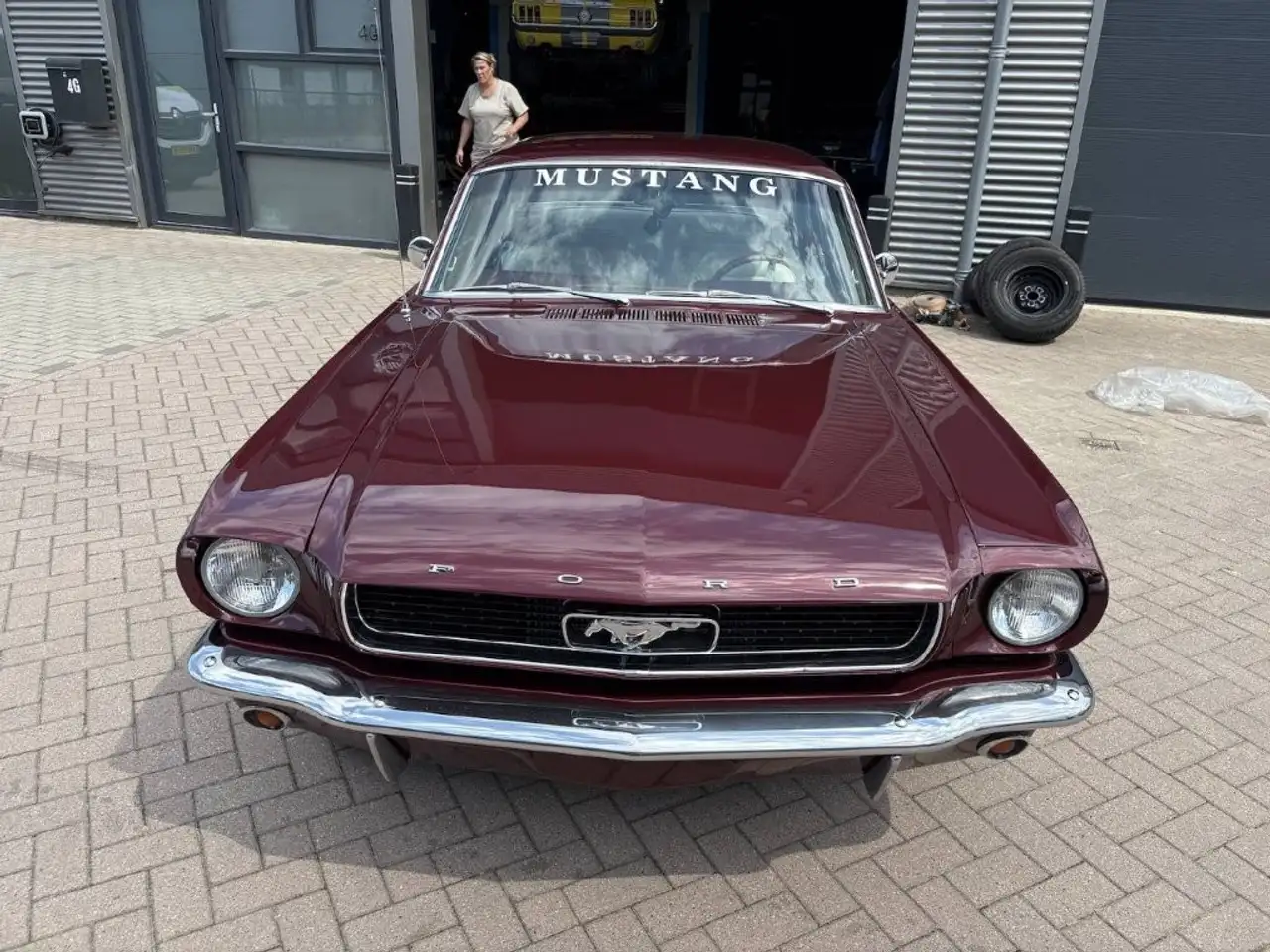 Ford Mustang Coupe 1966 C-Code in zeer nette staat, foto 5