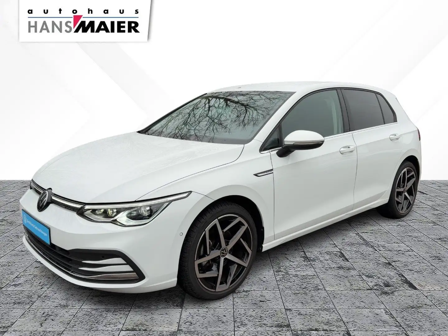 Volkswagen Golf Style eTSI DSG AHK Navi ACC HuD Matrix Kam Weiß - 2