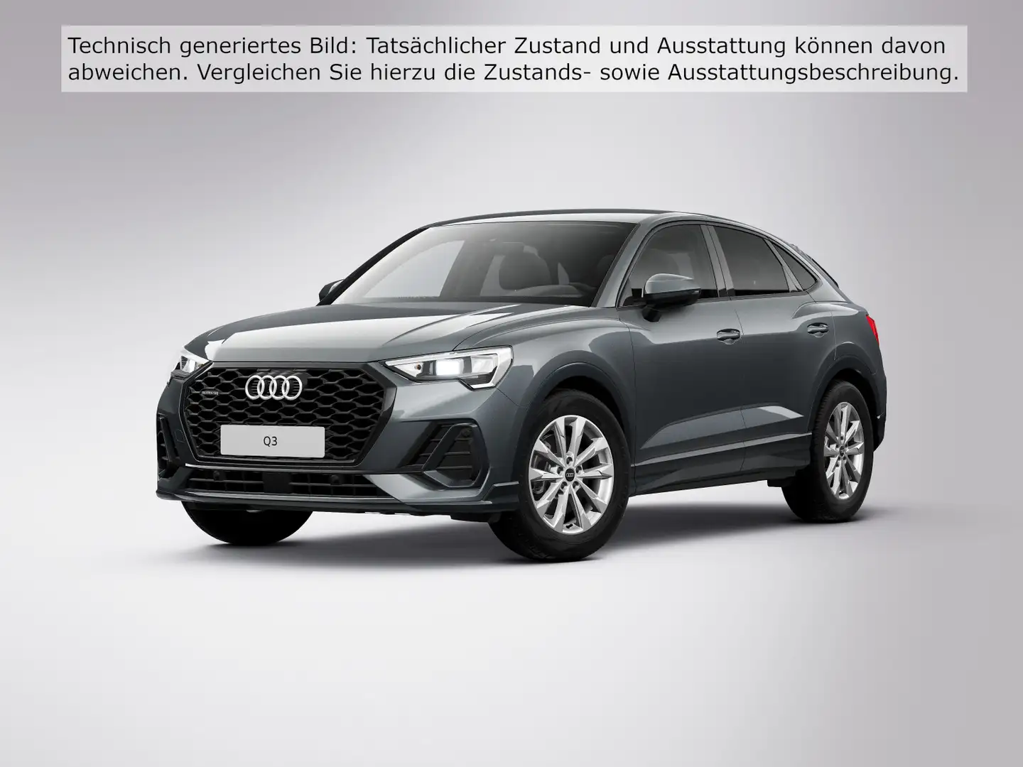 Audi Q3 45 TFSI Q S LINE NAVI+ SITZHZG KLIM Grau - 2