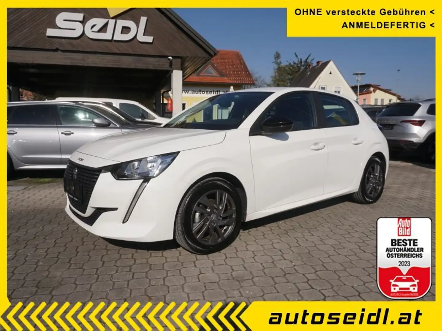 Peugeot 208 Active Pack PureTech 75 S *2022er!* Weiß - 1